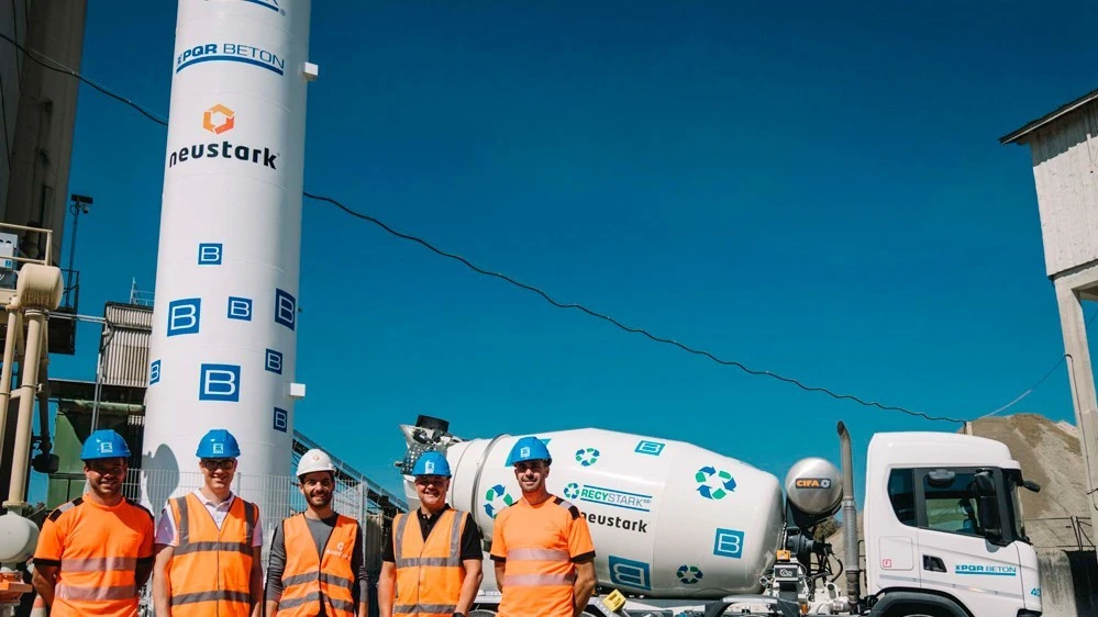 Image: Inauguration du Silo de stockage de CO2 « Neustark » à la Ballastière